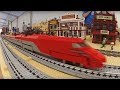 Lego city train Thalys TGV & Fanabriques 2015 Layout. LEGO