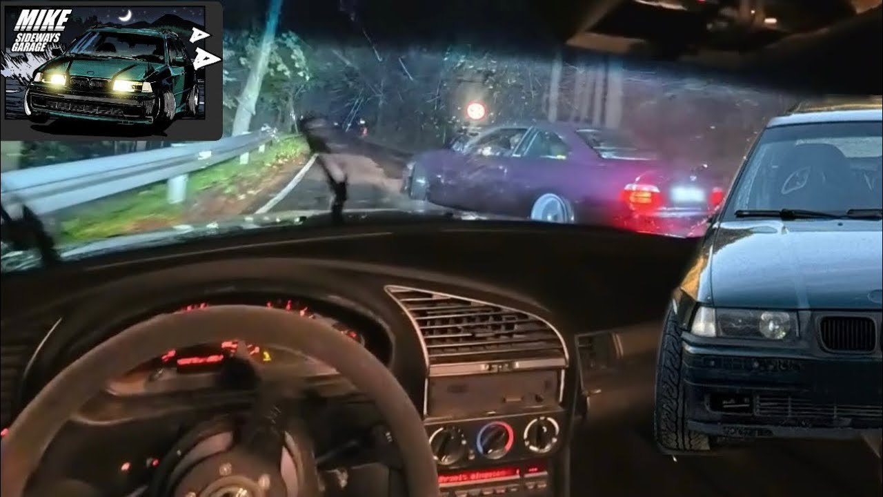 Tandem Drifting on the mountain roads - fall episode.