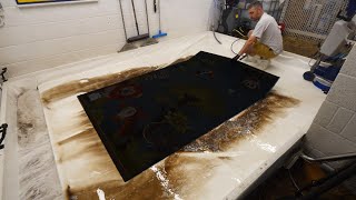 You Wont Believe The Pattern That's Under This Filthy Rug ! Carpet Cleaning | Satisfying ASMR