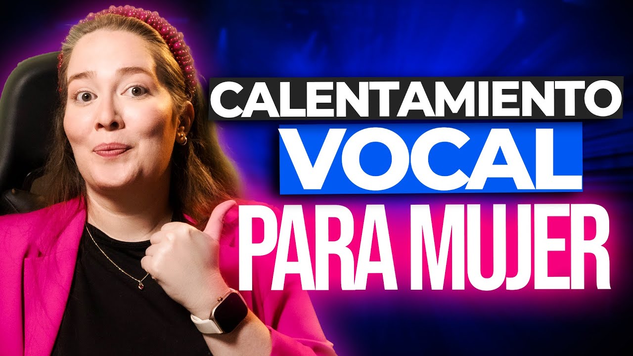 Cómo PREPARAR tu VOZ antes de Cantar 😱 Calentamiento Vocal para Mujeres
