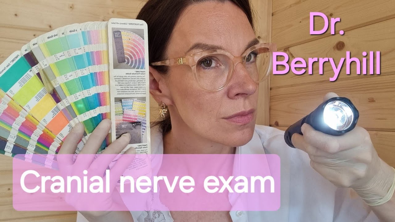ASMR SUOMI / Dr. Berryhill ja Cranial nerve exam