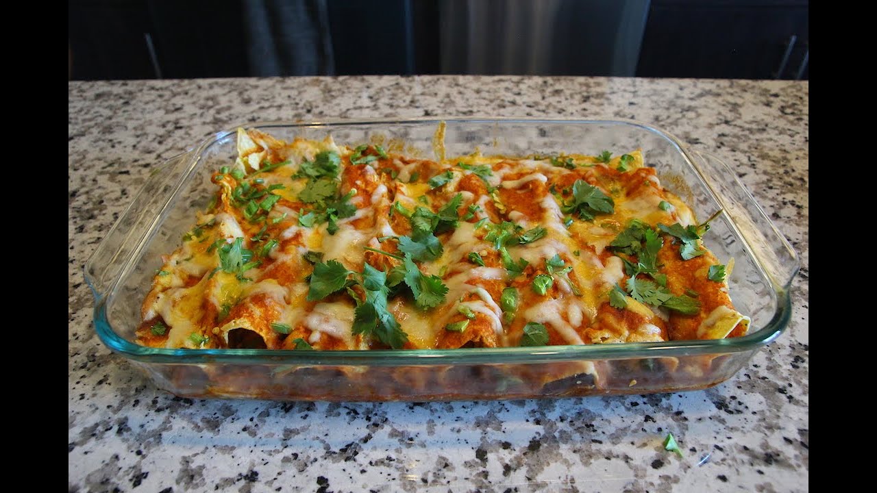 Easy Chicken Enchiladas
