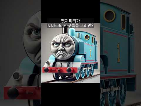 챗지피티가 토마스와 친구들을 그리면 Chatgpt