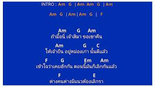 เธอมันแค่ของเก่า-เนสกาแฟ ศรีนคร(คอร์ดกีต้า)cover