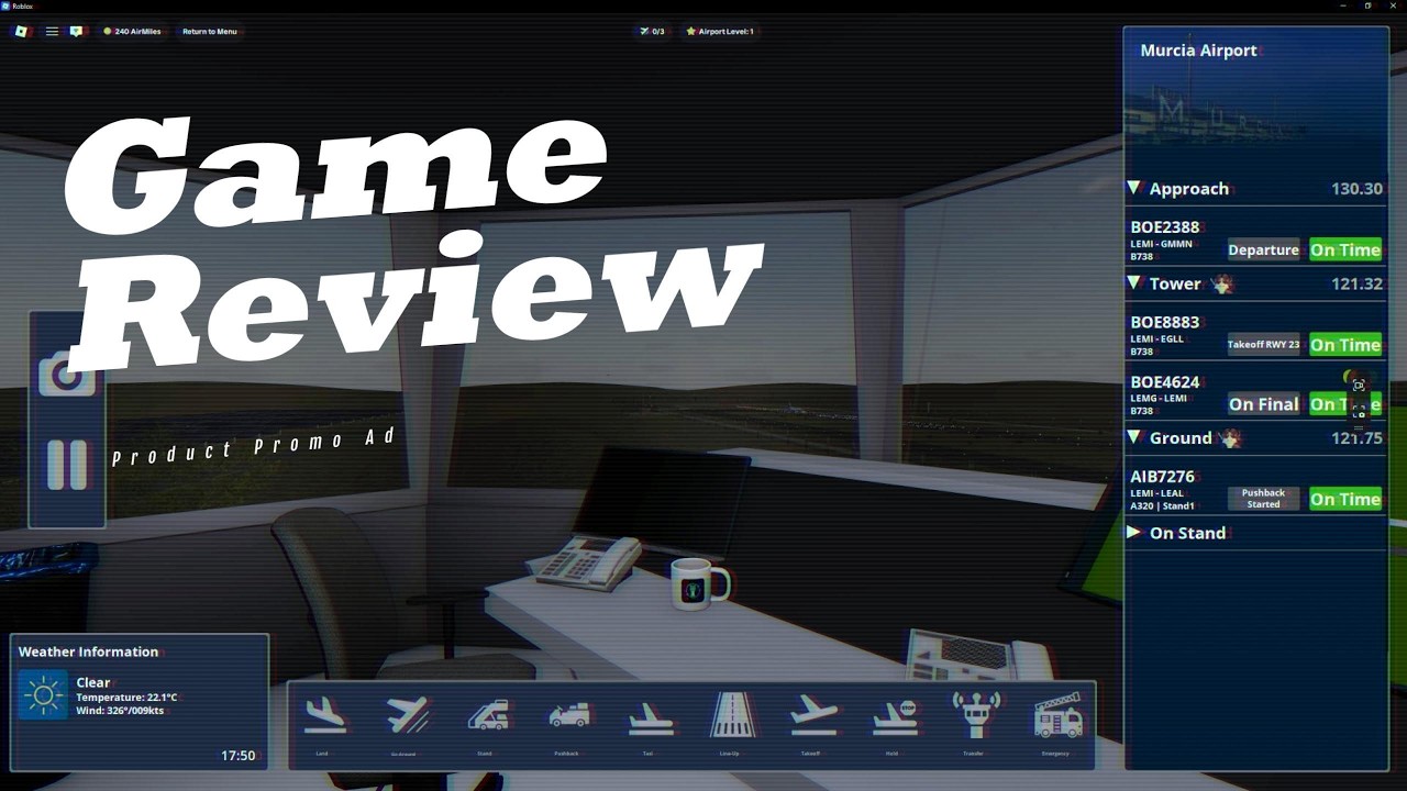 Air Traffic Simulator Game Review highlights