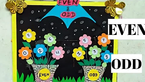 Maths working Model|Even and Odd Numbers|Maths Model|Maths project|Odd and Even Number|MathsActivity