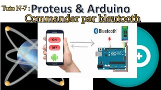 Commande à partir du module bluetooth Hc-05 #arduinoproject #simulation