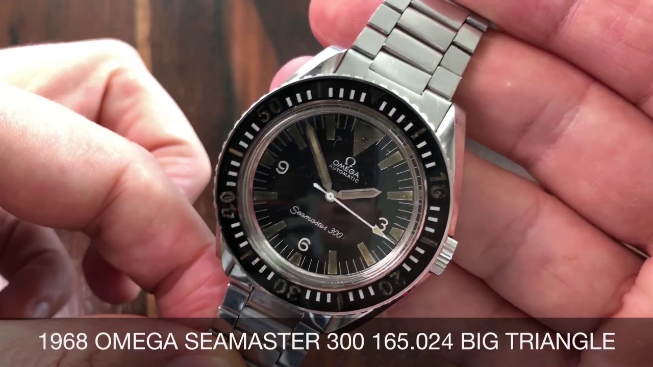 1968 OMEGA SEAMASTER 300 165.024 