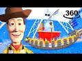 TOY STORY Swing Ride Coaster 360 Degree Video