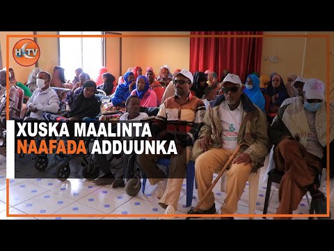 Dadka Naafada Ahi Madaxwayne Waxay Ka Dalbanayaay In Ad Xaqooga Siiso Gudoomiyaha Ururka Naafada Ah 