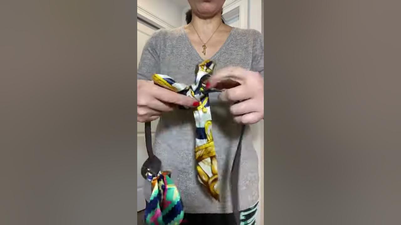 How to shorten strap for handbags in one minute #Shorts 