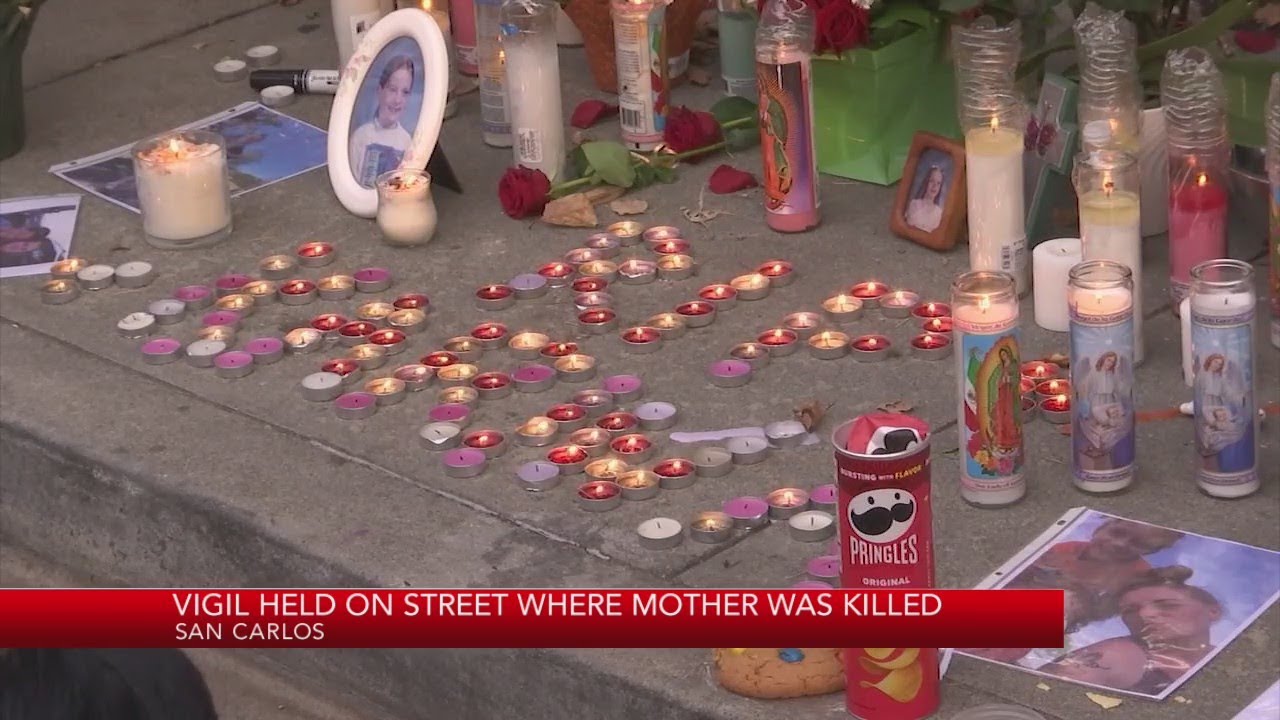 Vigil held for San Carlos mother that was beheaded