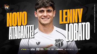 🚨 ATACANTE LENNY LOBATO CONTRATADO! EX-SPORT CHEGA POR EMPRÉSTIMO. CEARÁ CONTINUA NO MERCADO!
