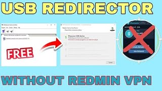 USB Redirector 1.9.7 FREE | No VPN Needed ❌ No RDP ❌ | 100% Working  الطريقه الصحيحه  تابع الشرح screenshot 1