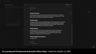 Famous Project Setup - (PART 1)  Learning and Development Automation Wealth