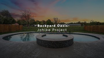 Custom Freeform Pool with Spa | Backyard Oasis