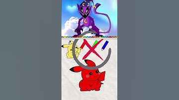 Please help me pass the Pikachu color test  - Smiling Critters Poppy Playtime Chapter 3 #shorts