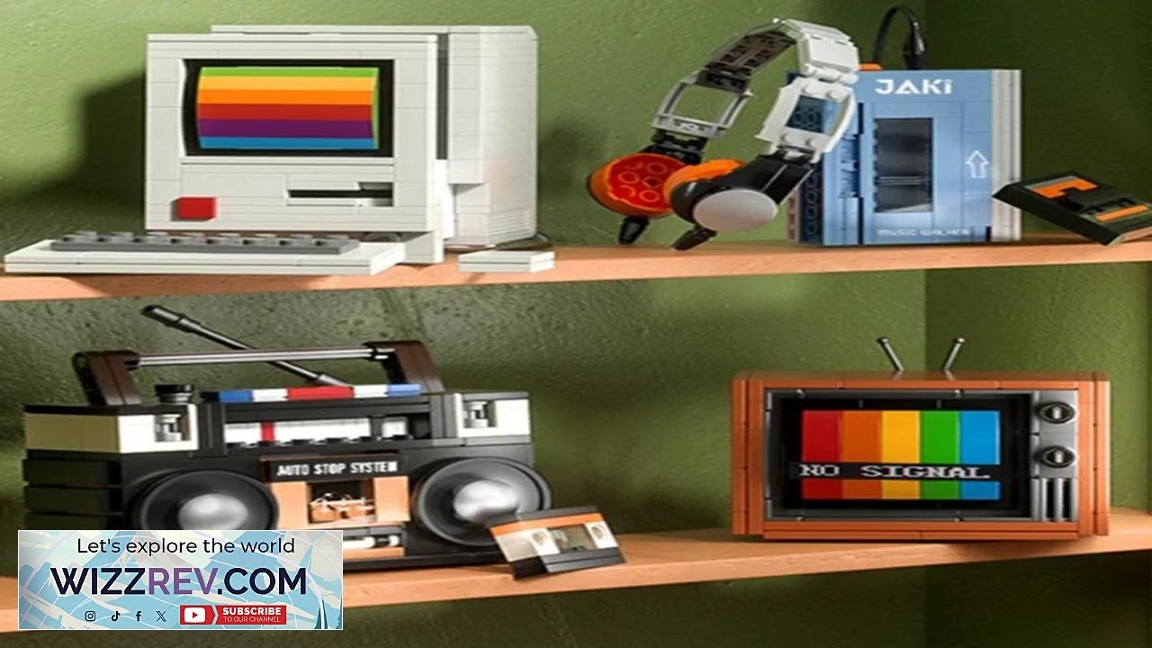 DIY Retro Electrical Appliances Furniture TV Computer Tape Walkman Play Game Consoles Review