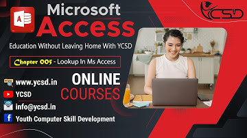 Chapter 005 - Lookup In Microsoft Access [ Part 2 ]