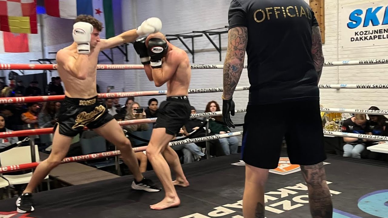 Wouter Hendrix vs Frank verweij at team smits boxing event 2025. Full ...