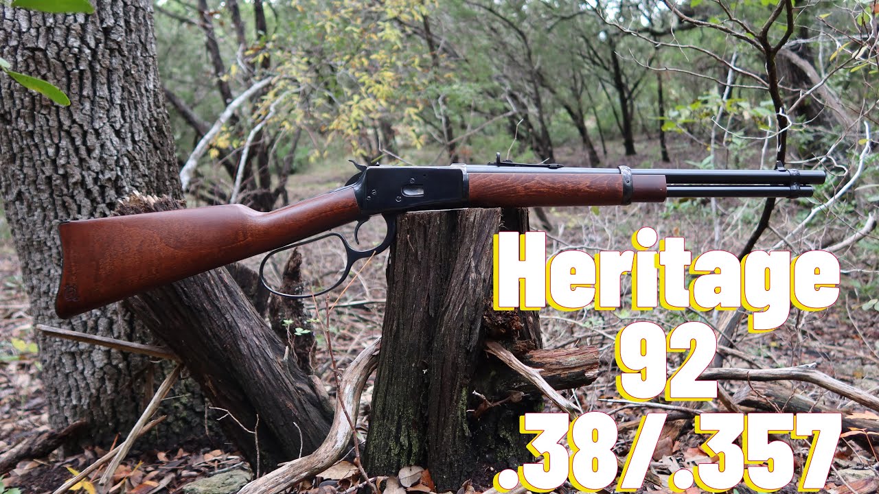 Heritage 92 Lever Action 38/357 Review - YouTube