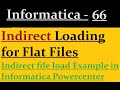 Indirect file load in Informatica
