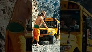 Bap Re 😮School Bus ka Accident 😨 Hanuman ji ne Sabko Bachaya 💪🙏Bolo Jay Shree Ram
