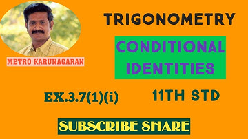 11th Std Maths Ex 3.7(1)(i) IF A+B+C = 180° prove that sin2A + sin 2B + SIN2C = 4SINA sinB sinC