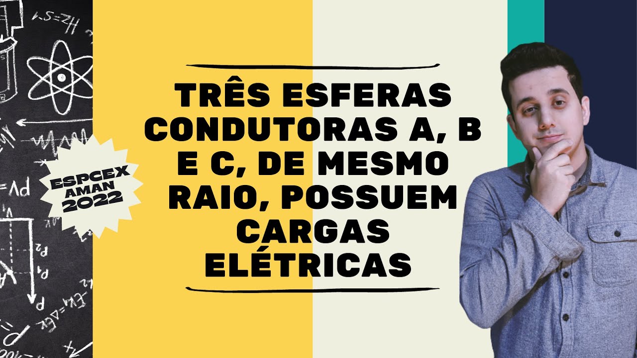 Tres Esferas Condutoras A B E C De Mesmo Raio - BRAINCP