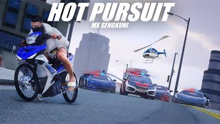 HOT PURSUIT MX SENGKUNI ! NGEJER MALING BERUJUNG JADI BURONAN POLISI !!! GTA 5 ROLEPLAY