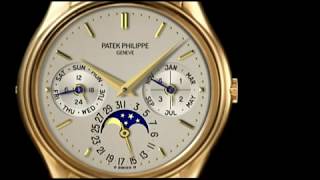 How the Patek Philippe Caliber 240Q works in a 3940 Perpetual calendar.