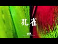 任然 - 孔雀【高音質歌詞MV】「為了生存而比美」【Lyrics】歌詞視頻Lyrics video | 抖音熱歌