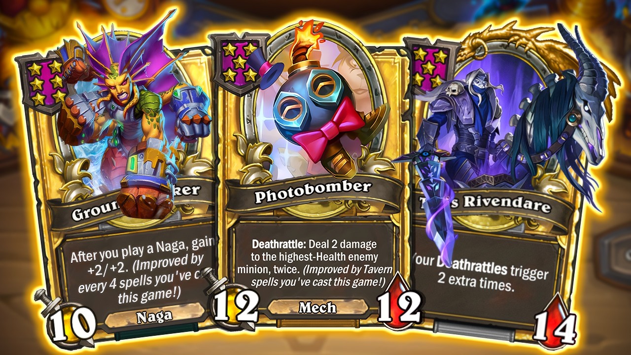 Forcing NOTHING… and Winning Anyway?! | Hearthstone Battlegrounds