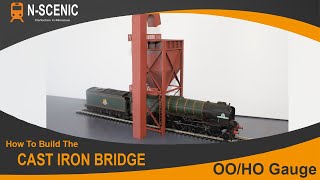 How to Build a OO Coaling Chute or Tower Step by Step, N-SCENIC