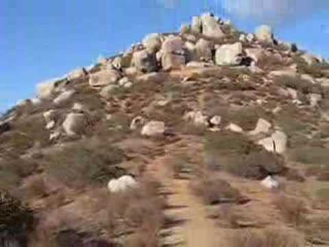 Mickey Mouse Mountain aka Magnolia Boulders in Santee, California - YouTube
