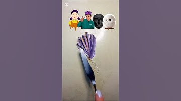 Squid  Game Guess the mixed colors #brainrot #sprunki #satisfying #colormixing #oldsatisfying