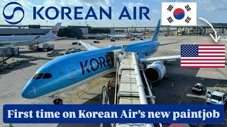 Korean Air 787-9 Economy Trip Report Seoul Incheon to Dallas Fort Worth KE31
