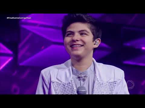 Felipe Sonnesso é o campeão cantando Earth Song de Michael Jackson | CANTA COMIGO TEEN