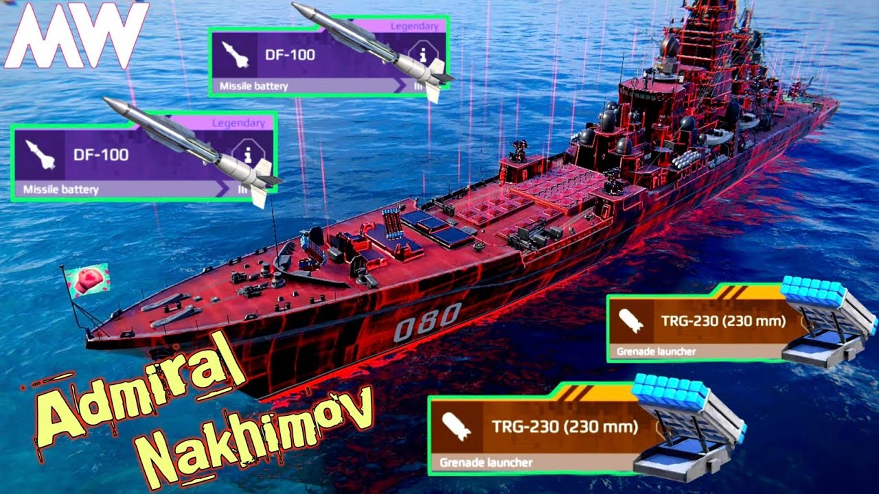 Shock🤯 & Awe Build – RF Admiral Nakhimov Becomes A War Monster - Modern Warships!