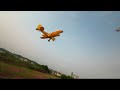 Up, Up, and Away! Dynam Waco RC Plane in Action