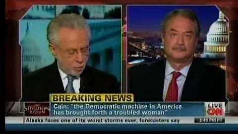 Alex Castellanos on CNN's The Situation Room talking Herman Cain press conference