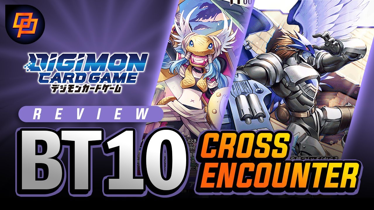 REVIEW BT10 Cross Encounter [MORADO] | Digimon Card Game - YouTube
