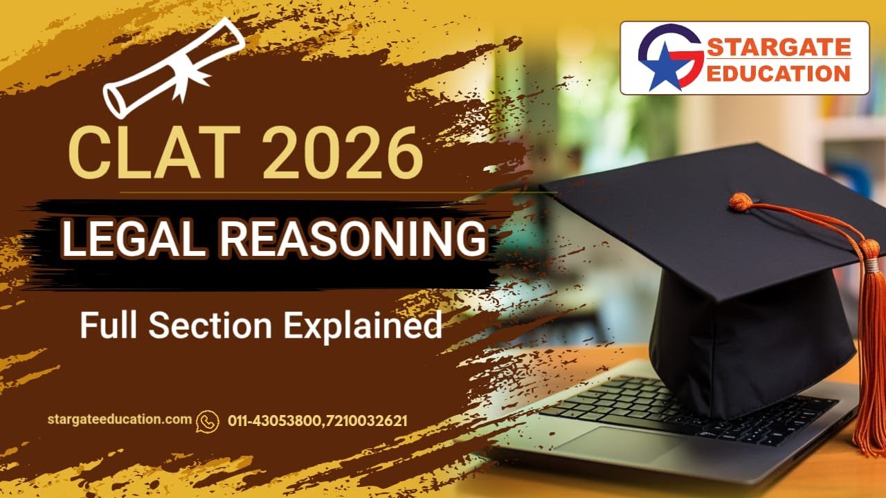 Legal Reasoning for CLAT 2026 | Complete Strategy & Practice | Stargate ...