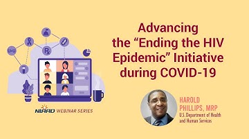 NLAAD 2020 Webinar 3: Advancing "Ending the HIV Epidemic" during COVID-19