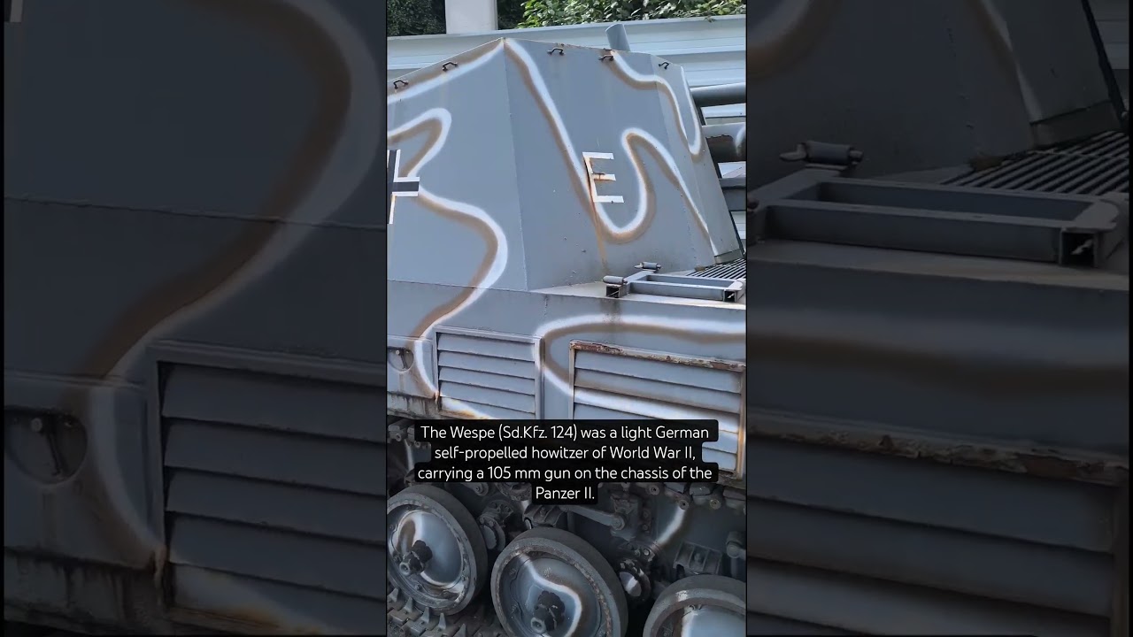 Wespe – the Little Panzer with a Deadly Sting