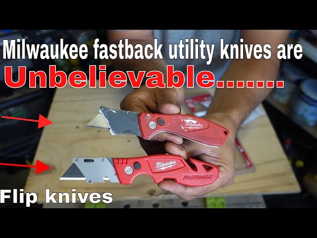 Reviews for Milwaukee FASTBACK Stainless Steel Folding Knife with