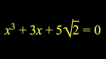 Solving A Cubic Equation With An Irrational Root