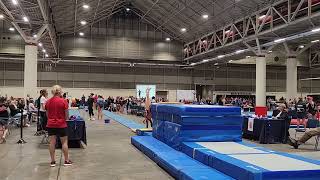 Allysa setzer level 7 Nationals comp. 2023 Vault routine