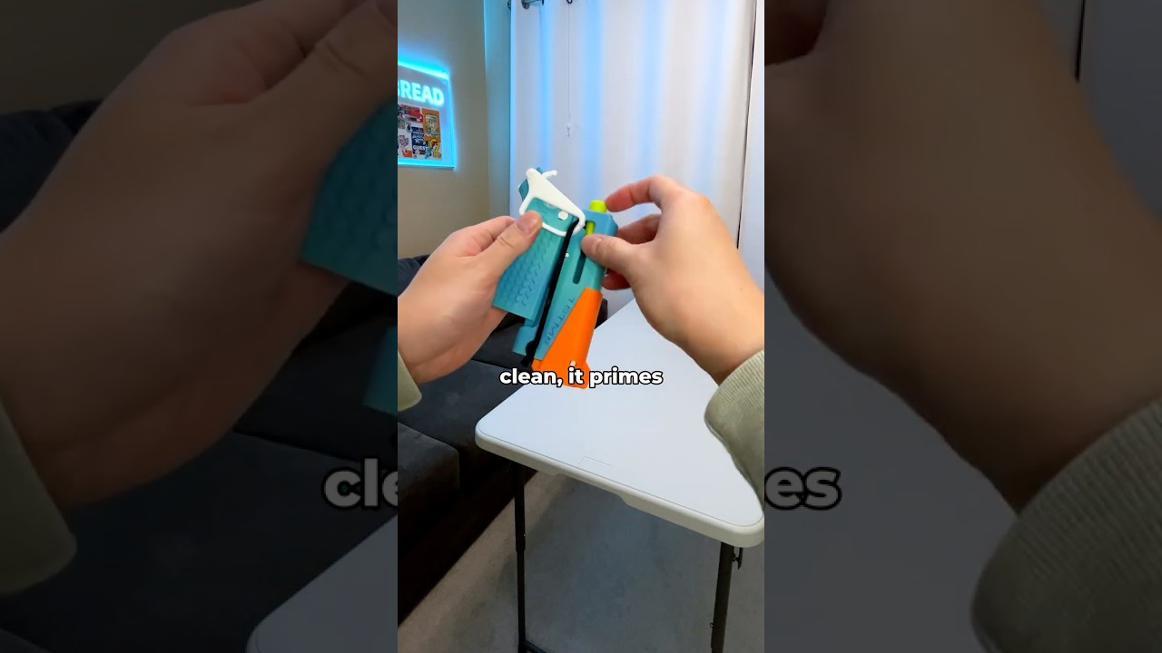 Вот как выглядит Nerf Jolt с переломным механизмом перезарядки.