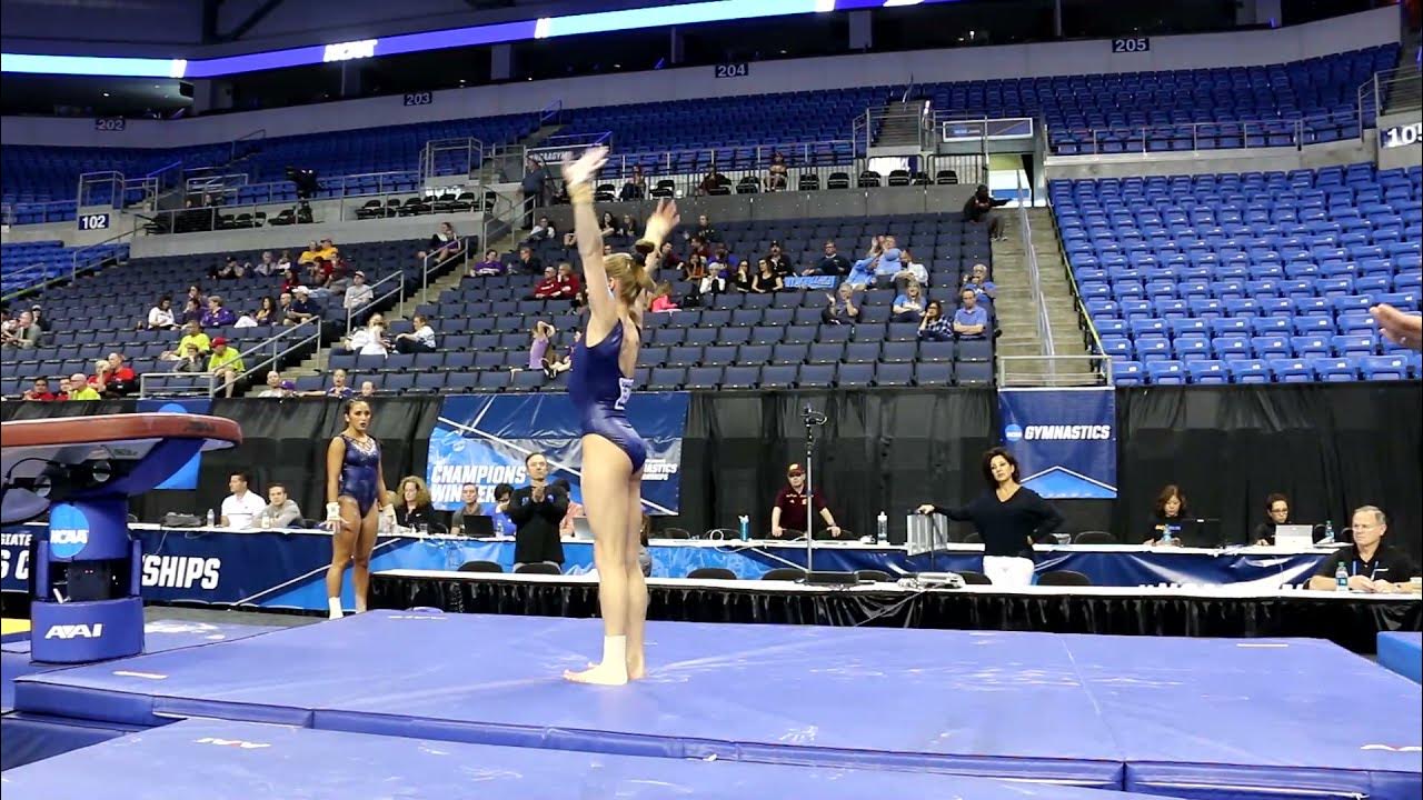 Madison Kocian Full Yurchenko Ucla 2017 Ncaa Championships Training